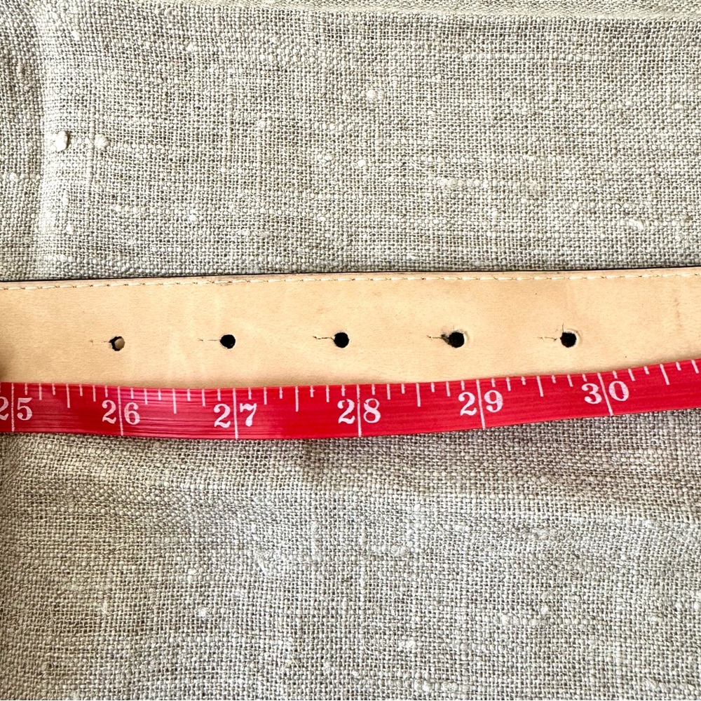 Gail Labelle leather leopard buckle belt - Picture 6 of 9